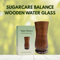 Vijaysar Glass Wooden Tumbler for Diabetes Control BUY 1 GET 2