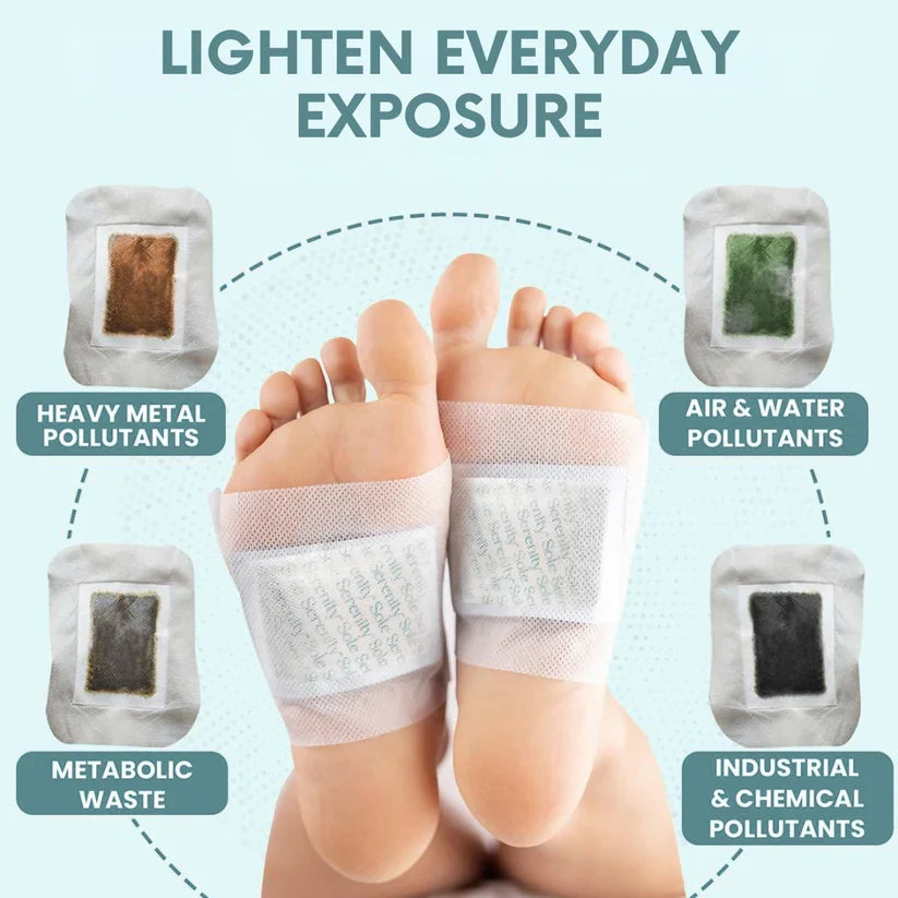Detox Foot Pads - Best Diabetes & fat Relief Patch For Your Health (1 BOX = 20 PATCHES-BUY 1 GET 3 FREE)