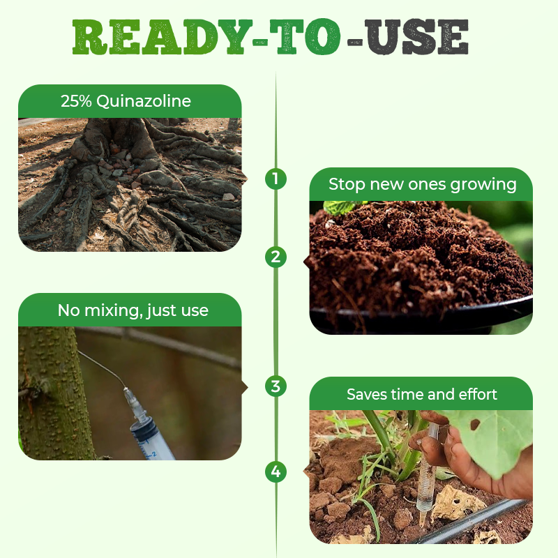🔥BUY 1 GET 3 FREE🔥Powerful Ready-Mixed Weed & Root Killer