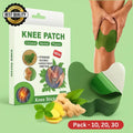 Herbal Knee Plaster Sticker Wormwood Extract Joint Ache Pain Relieving Pack Of (10) BUY 1 GET 1 FREE